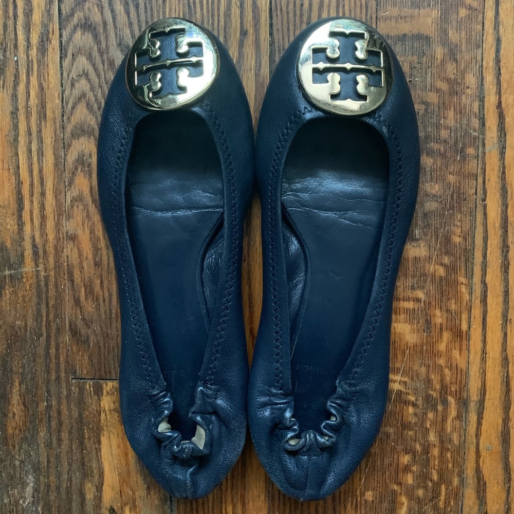 Tory Burch Navy flats
